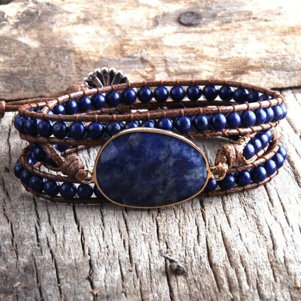 Bracelet Bohème Lapis Lazuli 1