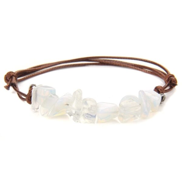 Bracelet Corde Opale 1