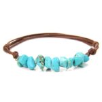Bracelet Corde Turquoise 1