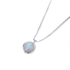 Slovecabin – collier en argent Sterling 925 pour femmes, pendentif en Labradorite, pierre de lune, fait à la main, bijoux