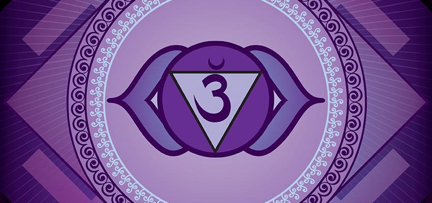 symbole du chakra troisième oeil
