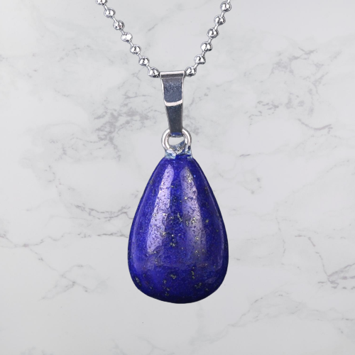 Collier Goutte D'eau Lapis Lazuli