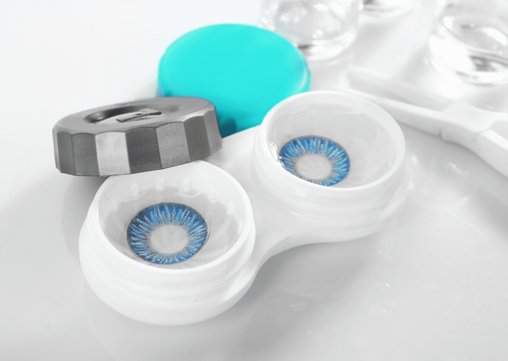 boite lentilles de contact