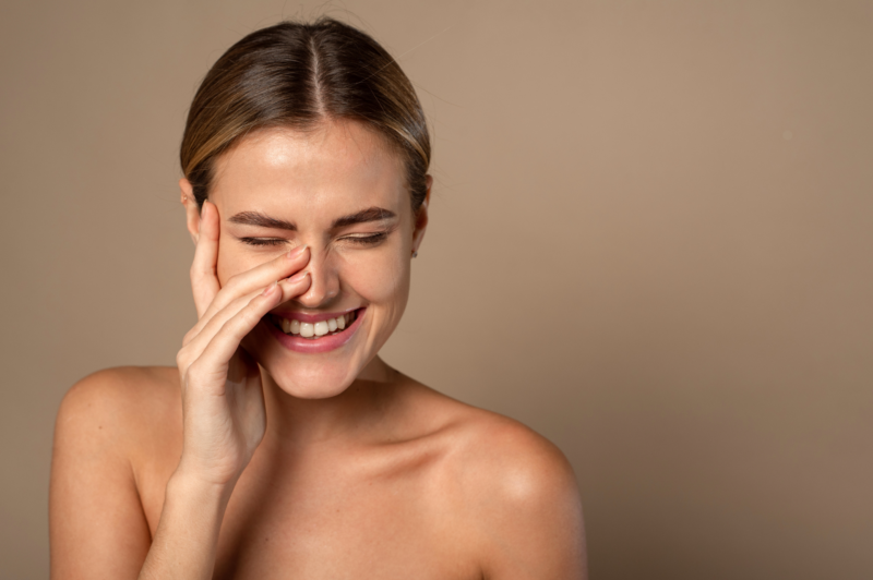 belle peau visage femme