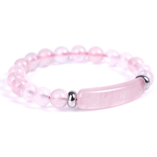 bracelet de quartz rose protection