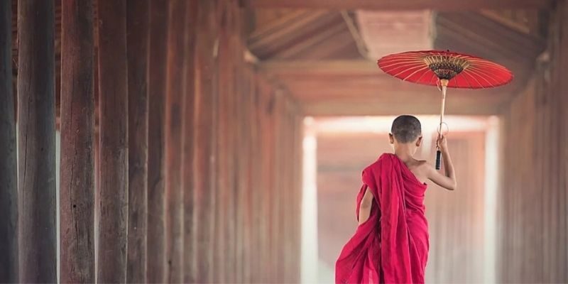 symbole du parasol bouddhiste