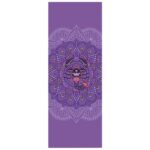 tapis de yoga violet scorpion