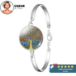 Bracelet Arbre de Vie Abstrait