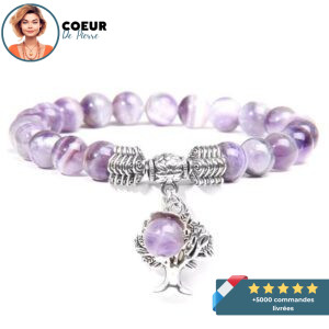 Bracelet Arbre de Vie Améthyste