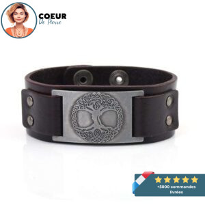 Bracelet Viking Homme Arbre de Vie