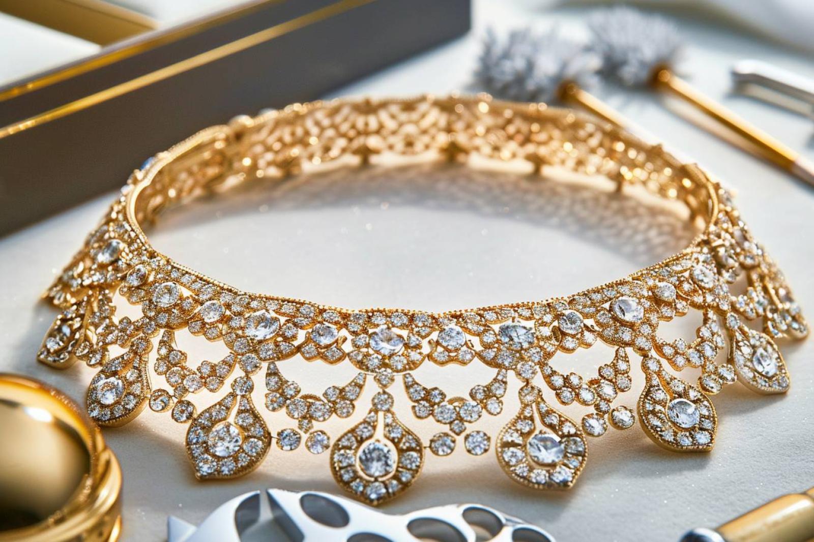 Comment nettoyer et entretenir vos bijoux en or avant la vente ?