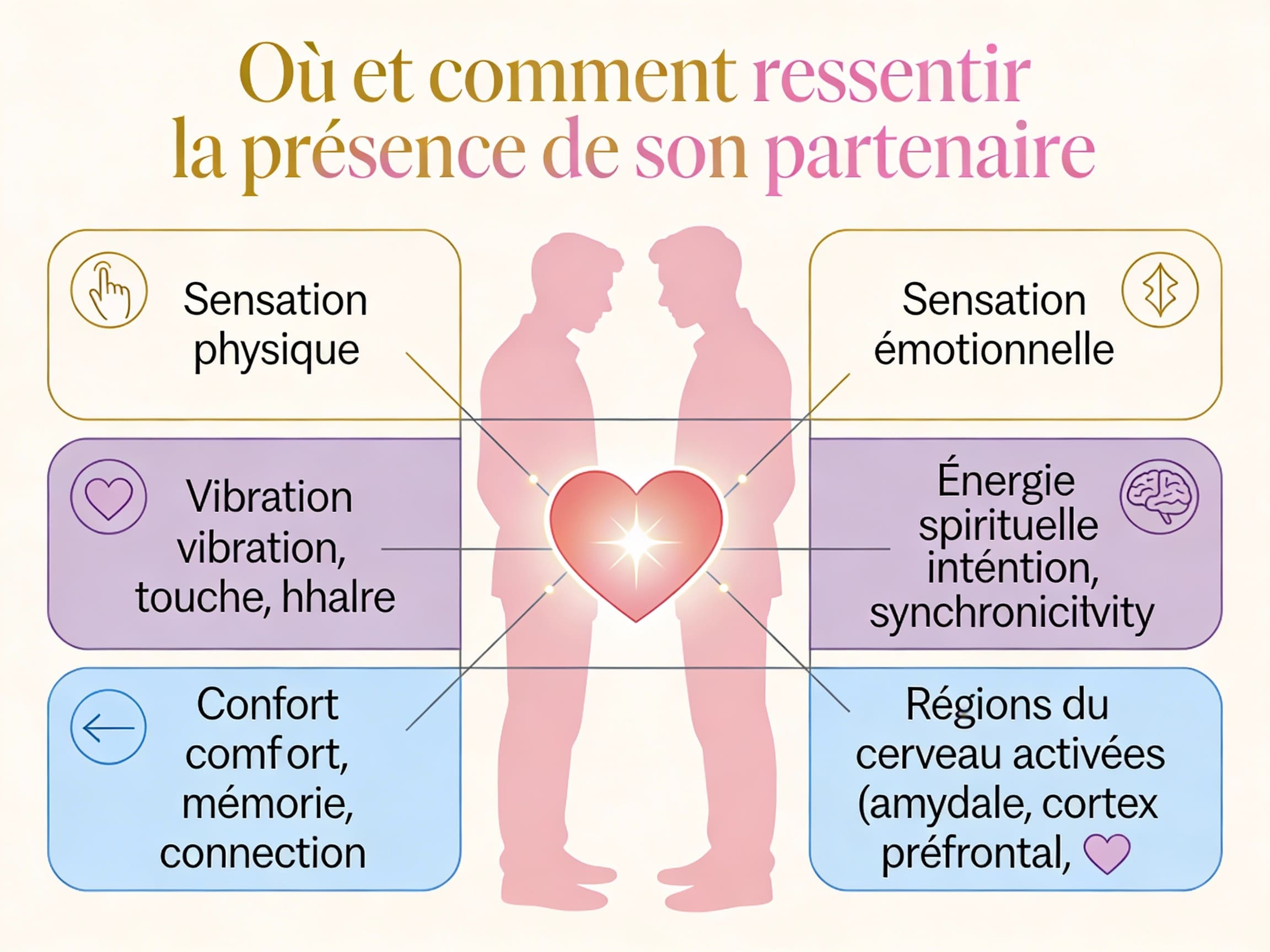 comment ressentir la présence de son partenaire