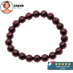 Bracelet Grenat 8mm A