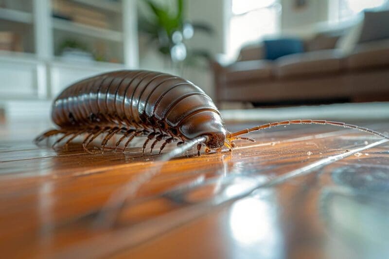 Signification de la présence de mille-pattes dans votre maison : causes et solutions