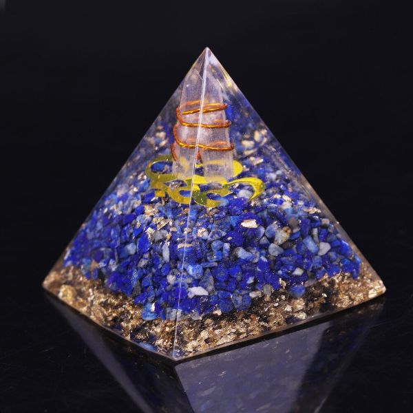 pyramide orgonite lapis lazuli