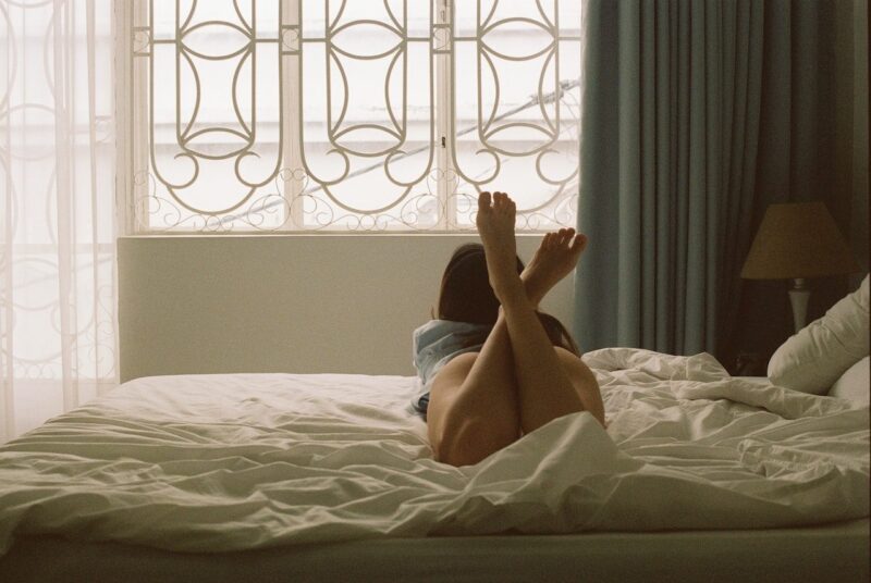 femme qui prend du plaisir